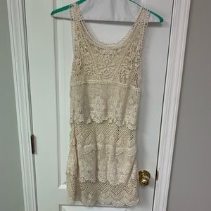 Ladies American Eagle Knit/Net Dress Size XS